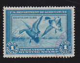 US Federal Duck Stamps #RW1 Used VF - XF